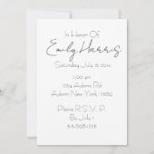 Vier Foto, Klasse Graduation Party Kaart (Achterkant)