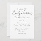 Vier Foto, Klasse Graduation Party Kaart (Achterkant)