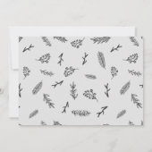 Vier foto vrolijke kerstkaart kaart (Achterkant)