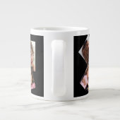 Vier Fotocollage-Sjabloon Grote Koffiekop (Achterkant)