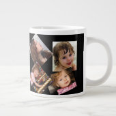 Vier Fotocollage-Sjabloon Grote Koffiekop (Rechts)