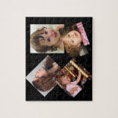 Vier Fotocollage-Sjabloon Legpuzzel (Verticaal)