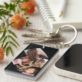 Vier Fotocollage-Sjabloon Sleutelhanger (Voorkant Rechts)