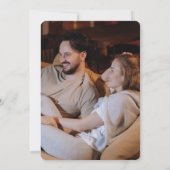 Vier foto's bruiloft uitnodiging (Achterkant)