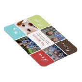 vier foto's collage aangepaste magneten (Rechterzijde)