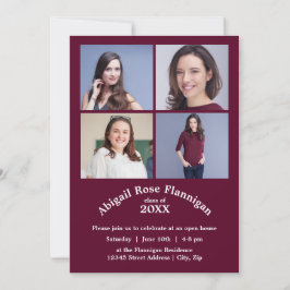 Vier foto's Collage Bourgondië-Afstudeerder Aankon Kaart