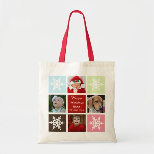 vier foto's collage Mod foto tas (Voorkant)