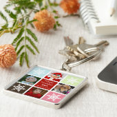 vier foto's collage Mod sleutelhanger (Zijkant)