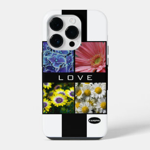 Vier foto's Liefde Hoesje voor mobiele telefoon HA iPhone 14 Plus Hoesje