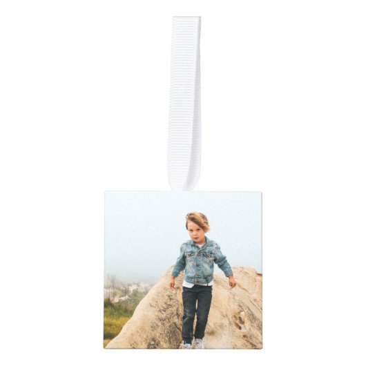 Vier foto's op het vierkantsplein - minimumaantal decoratie (Voorkant)