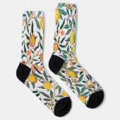 Vier Fruit Patroon, William Morris Sokken (Rechts)