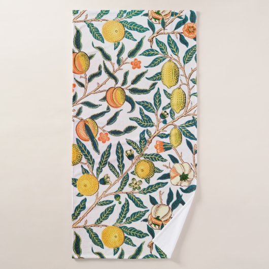 Vier fruit, William Morris Badhanddoek (Badhanddoek)