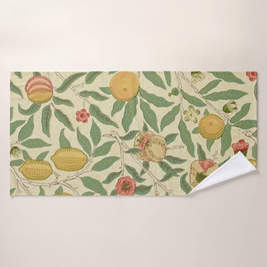 Vier fruit, William Morris Badhanddoek (Badhanddoek)