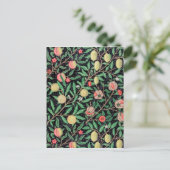 Vier fruit, William Morris Briefkaart (Staand voorkant)