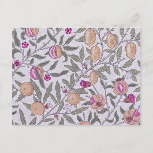 Vier fruit, William Morris Briefkaart