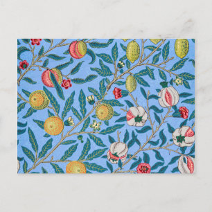 Vier fruit, William Morris Briefkaart