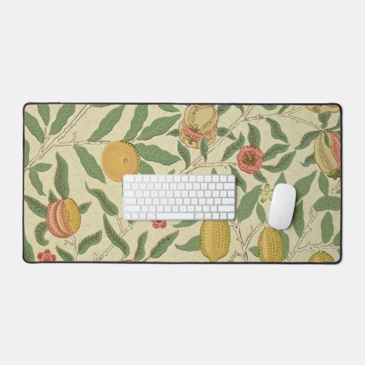 Vier fruit, William Morris Bureaumat (Keyboard & Muis)