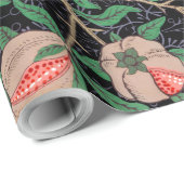 Vier fruit, William Morris Cadeaupapier (Rol Hoek)