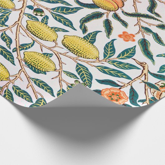 Vier fruit, William Morris Cadeaupapier (Hoek)