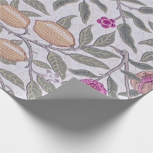 Vier fruit, William Morris Cadeaupapier (Hoek)
