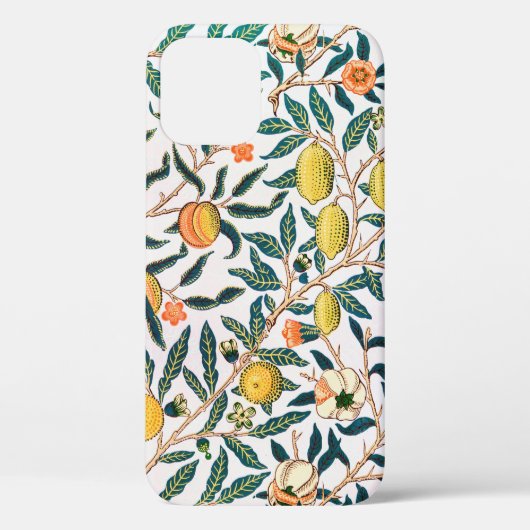 Vier fruit, William Morris Case-Mate iPhone Case (Achterkant)