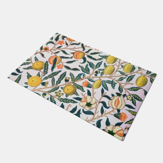 Vier fruit, William Morris Deurmat (Schuin)