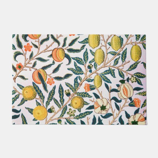 Vier fruit, William Morris Deurmat (Voorkant)