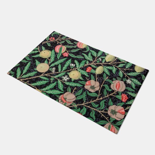 Vier fruit, William Morris Deurmat (Schuin)