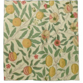 Vier fruit, William Morris Douchegordijn (Voorkant)