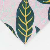 Vier fruit, William Morris Fleece Deken (Hoek)