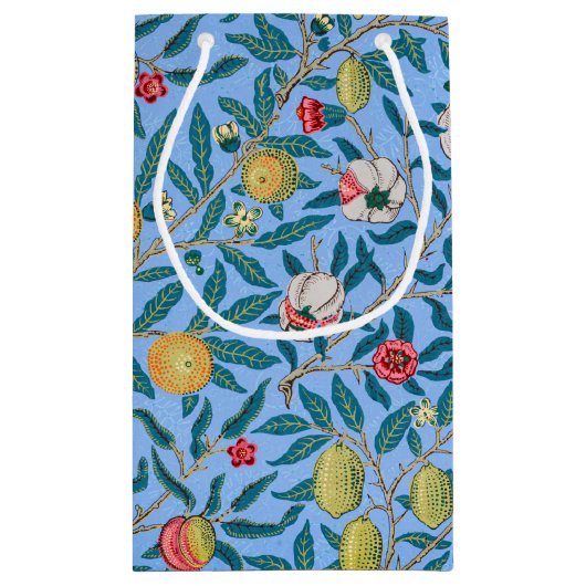 Vier fruit, William Morris Klein Cadeauzakje (Achterkant)