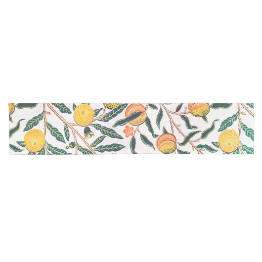 Vier fruit, William Morris Korte Tafelloper (Horizontaal)