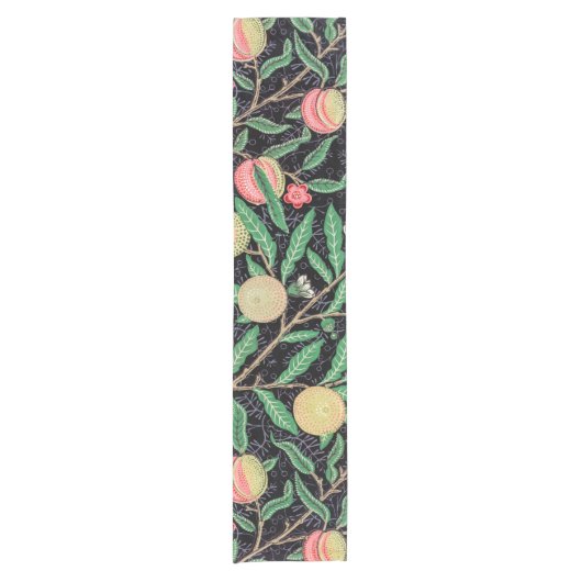 Vier fruit, William Morris Korte Tafelloper (Voorkant)