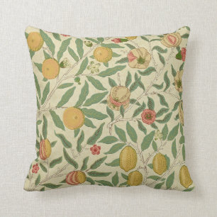 Vier fruit, William Morris Kussen