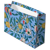 Vier fruit, William Morris Large Gift Bag Groot Cadeauzakje (Voorkant Gekanteld)