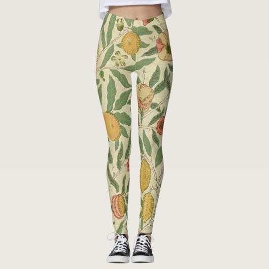 Vier fruit, William Morris Leggings (Voorkant)