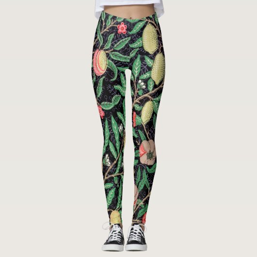 Vier fruit, William Morris Leggings (Voorkant)