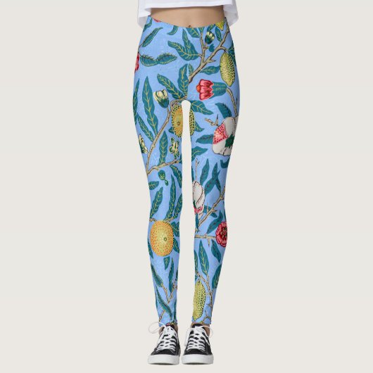 Vier fruit, William Morris Leggings (Voorkant)