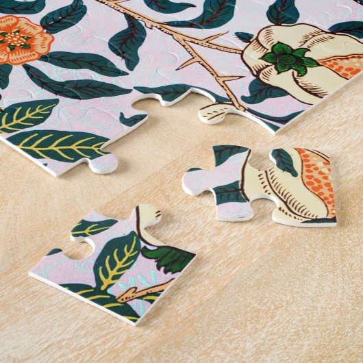 Vier fruit, William Morris Legpuzzel (Zijkant)