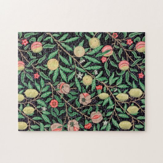 Vier fruit, William Morris Legpuzzel (Horizontaal)