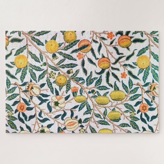 Vier fruit, William Morris Legpuzzel (Horizontaal)