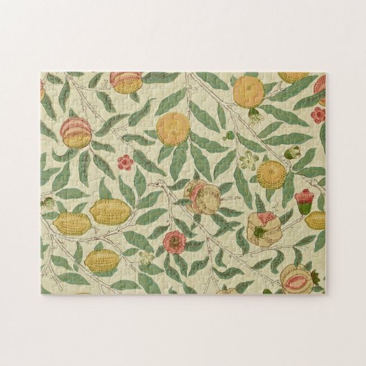 Vier fruit, William Morris Legpuzzel (Horizontaal)