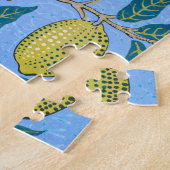 Vier fruit, William Morris Legpuzzel (Zijkant)