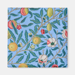 Vier fruit, William Morris Magneet