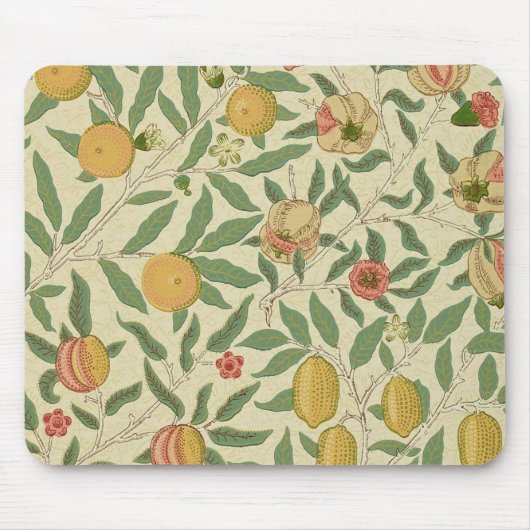 Vier fruit, William Morris Muismat (Voorkant)