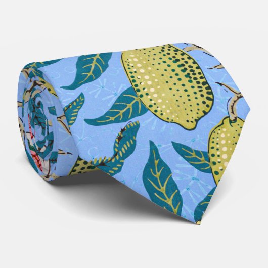 Vier fruit, William Morris Stropdas (Opgerold)