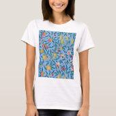 Vier fruit, William Morris T-shirt (Voorkant)