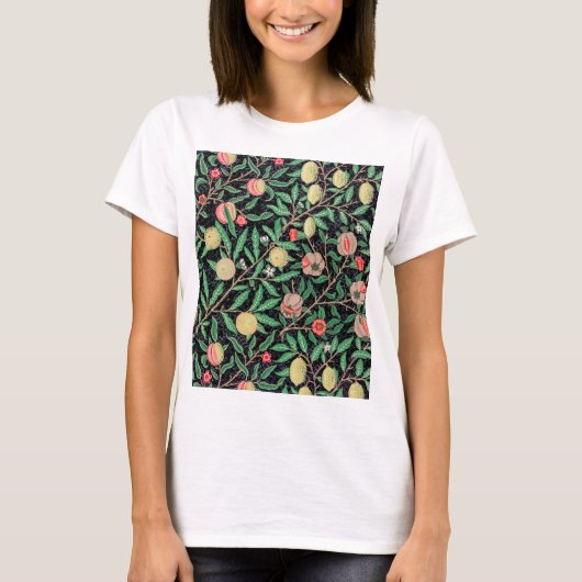 Vier fruit, William Morris T-shirt (Voorkant)