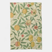 Vier fruit, William Morris Theedoek (Verticaal)