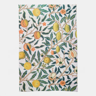 Vier fruit, William Morris Theedoek